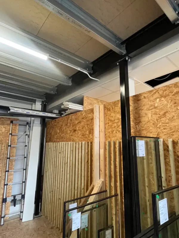 Under a Mezzanine Floor Expansion In Ringwood