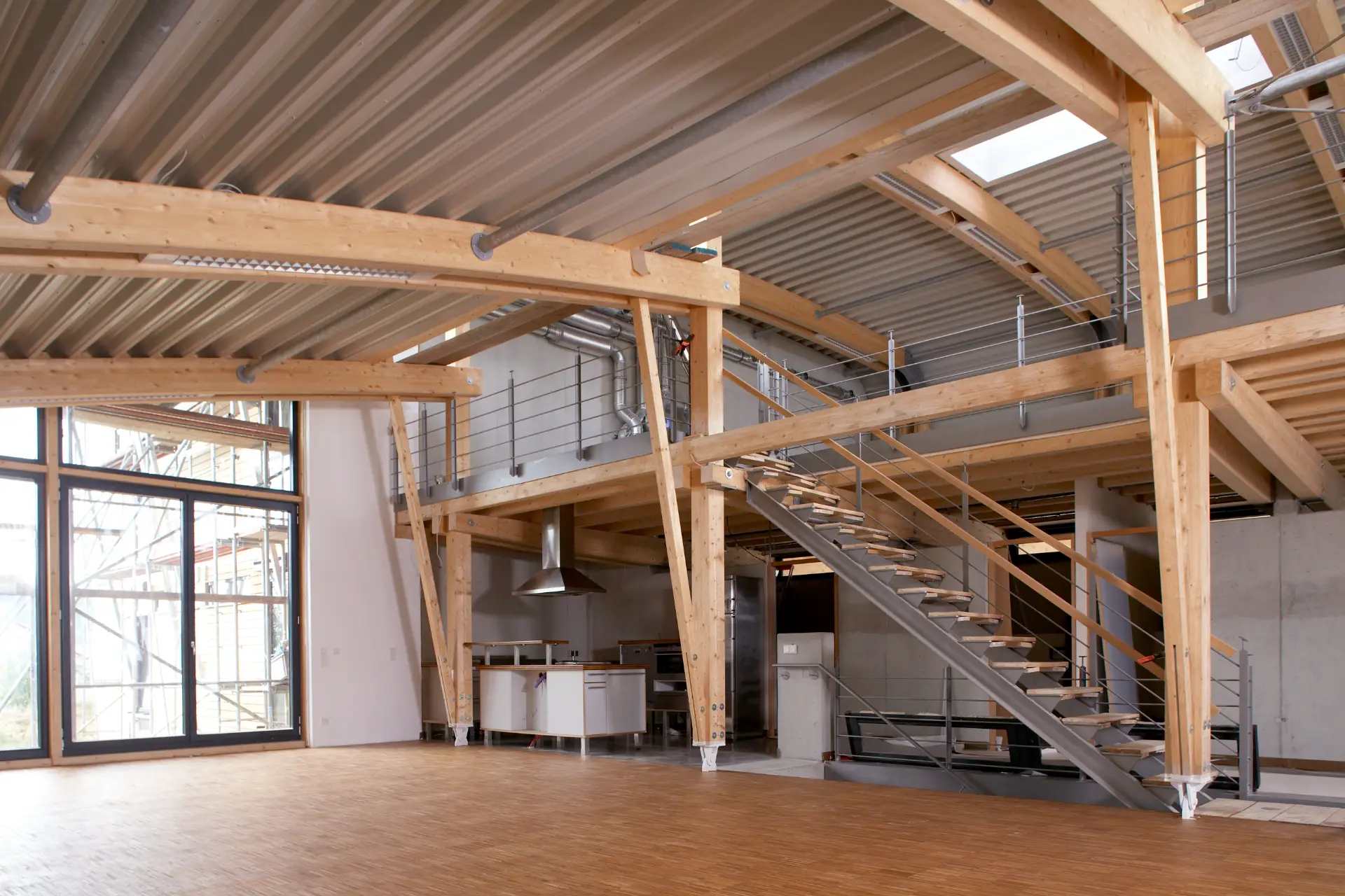Wooden Mezzanine Floor