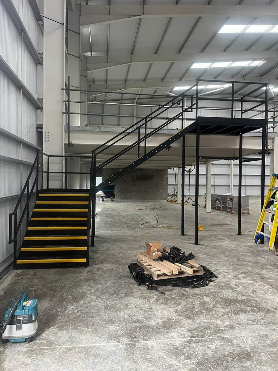 mezzanine floor staircase